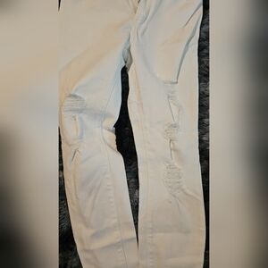White Distressed Kan Kan Women’s Jeans